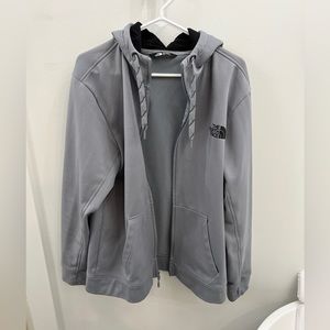 Mens North Face zip hoodie